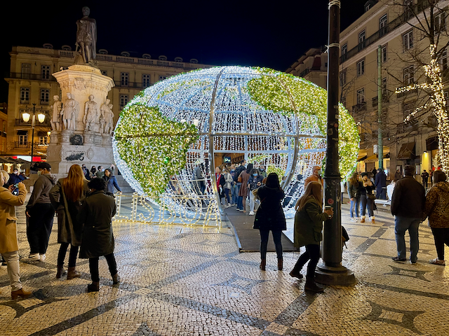 Lisbon during Christmas